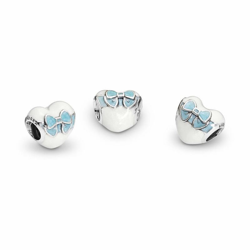 Pandora White Day Love Charm Clearance NZ, Sterling Silver (876329-EYN)